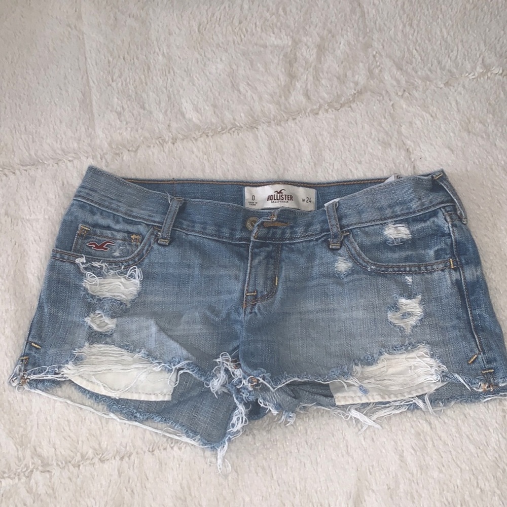 Light Wash Shorts